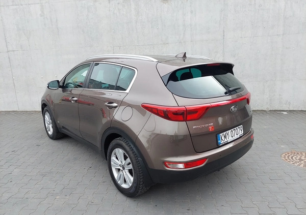 Kia Sportage cena 74900 przebieg: 78359, rok produkcji 2017 z Wieliczka małe 379